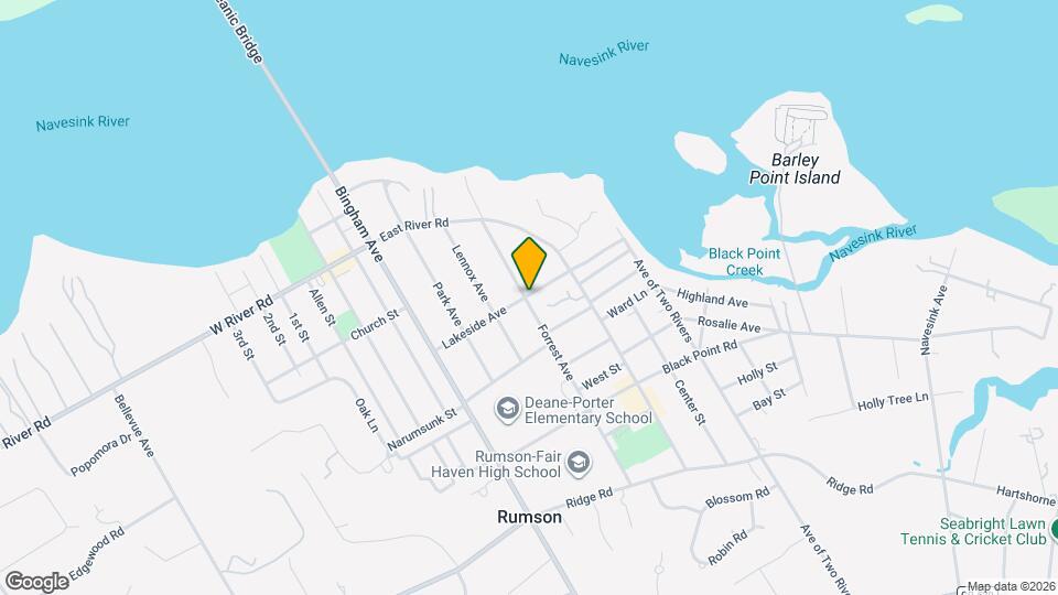 11 Lakeside Ave Map and Location Details