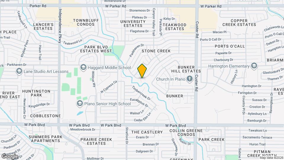 2520 Stone Creek Dr Map and Location Details