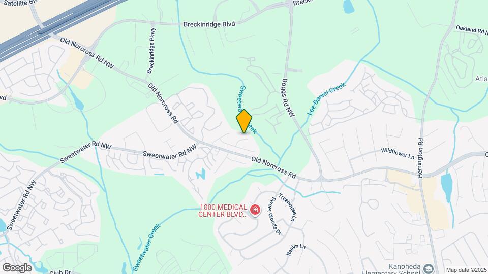 2831 Weston Brook Ct Map and Location Details