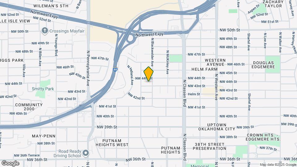 1609 NW 43rd St Map and Location Details