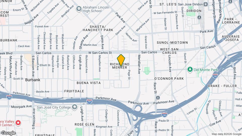 1492 Douglas St Map and Location Details