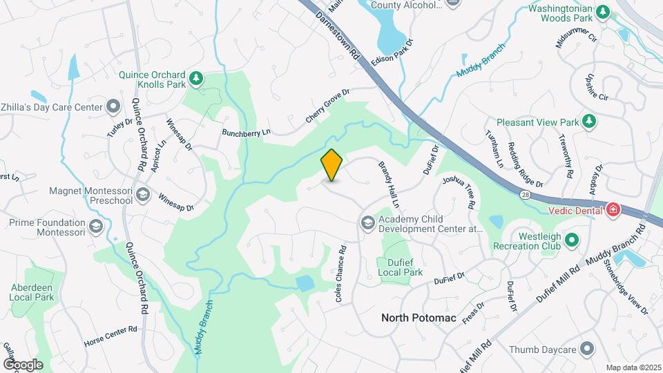 11613 Piney Lodge Rd Map and Location Details