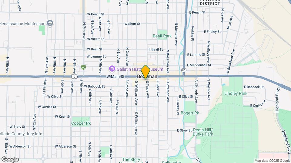 17 S Tracy Ave, Unit B Map and Location Details