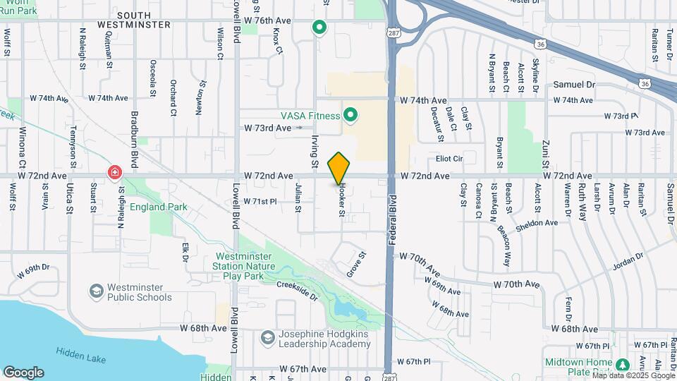 7155 Hooker St Map and Location Details