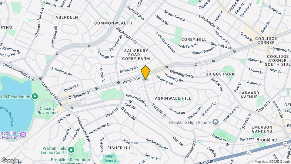 359 Tappan St, Unit D4 Map and Location Details