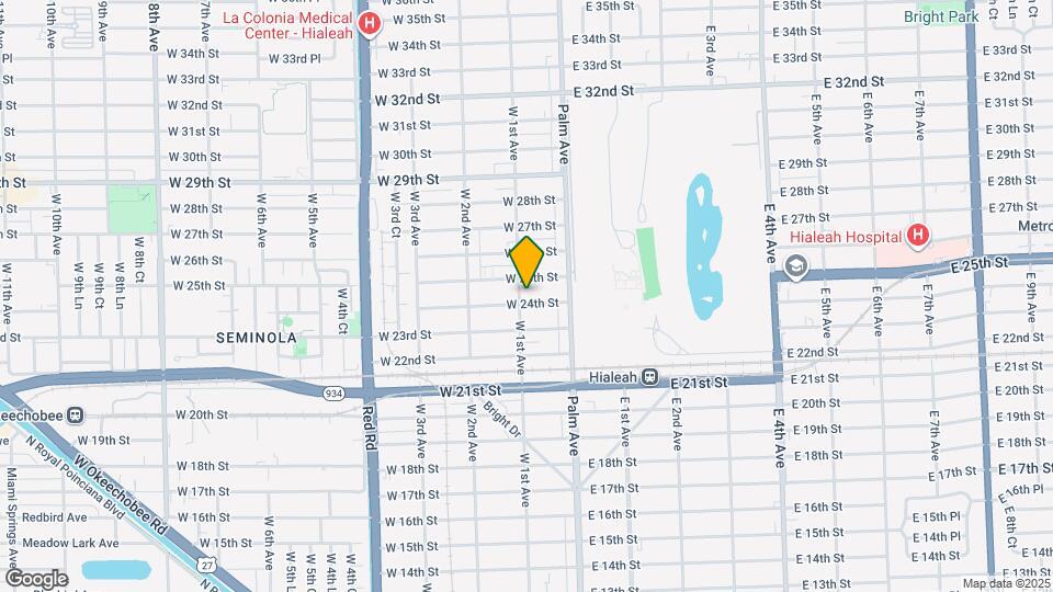 85 W 24th St Map and Location Details