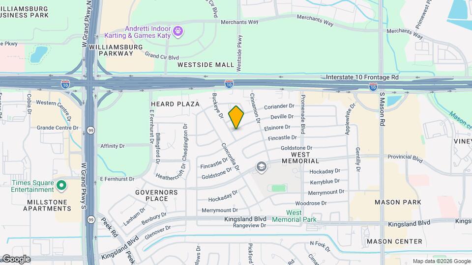 22619 Deville Dr Map and Location Details