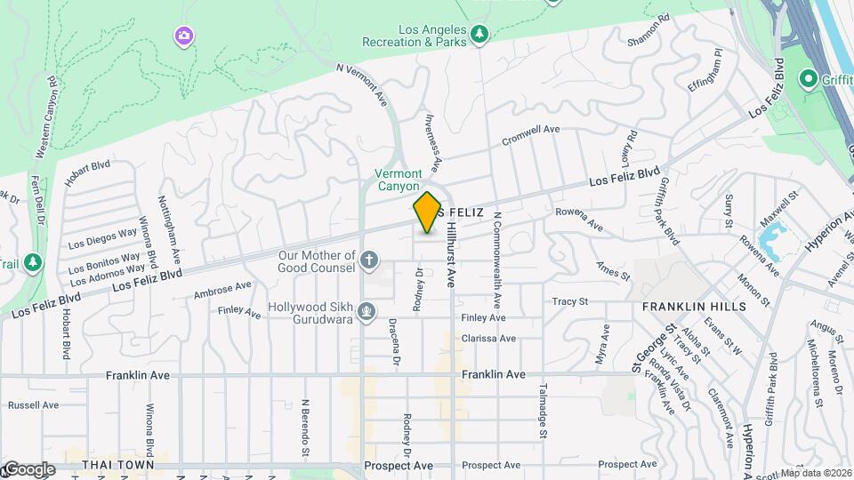 4535 Avocado St, Unit 4535 Map and Location Details