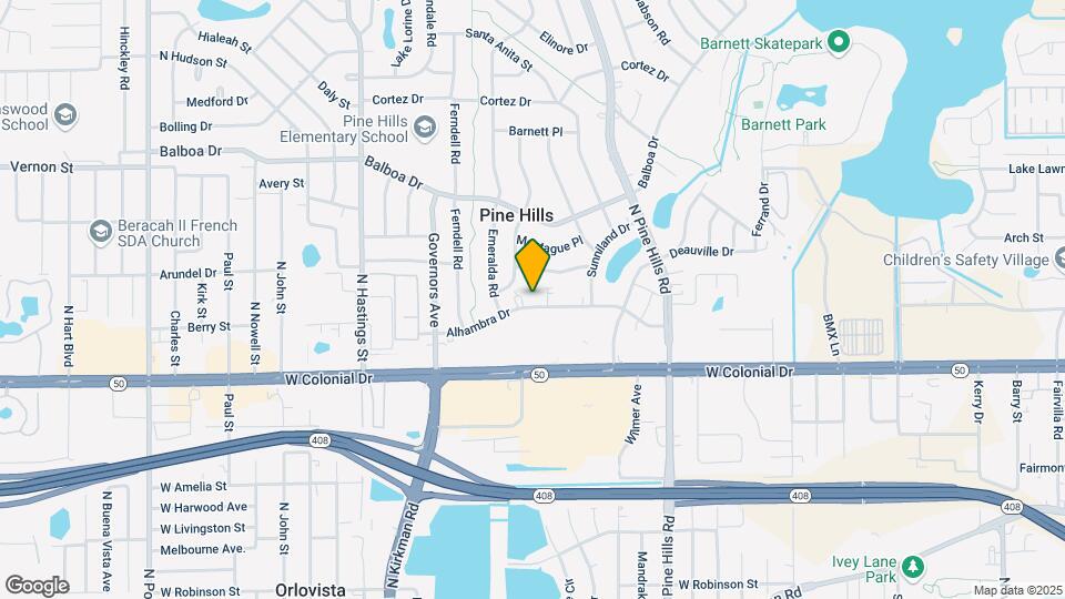 5261 Alhambra Dr Map and Location Details