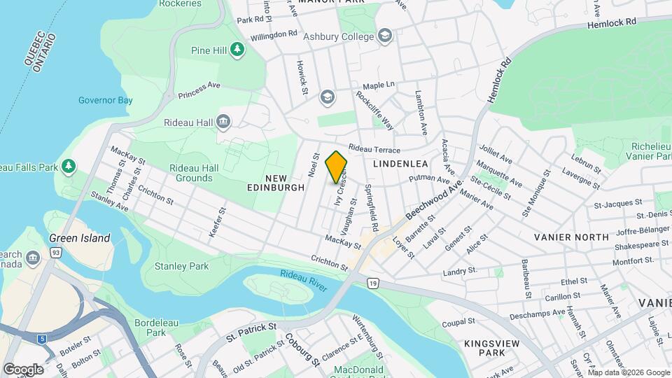 142 Ivy Crescent, Unit 2 Map and Location Details