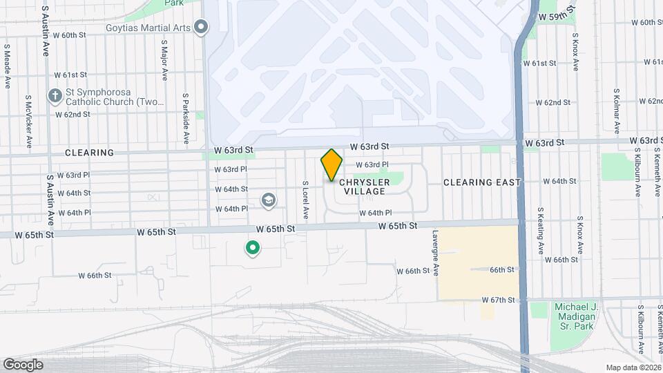 6361 S Lockwood Ave, Unit 340-K Map and Location Details