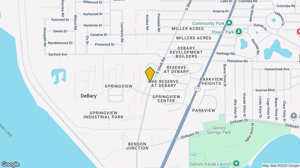 345 Oak Springs Dr Map and Location Details