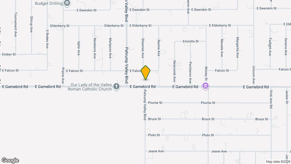 1130 E Gamebird Rd Map and Location Details