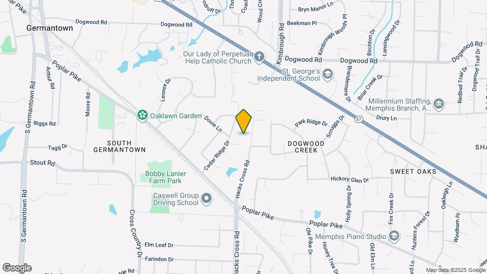 2563 Hacks Cross Rd Map and Location Details