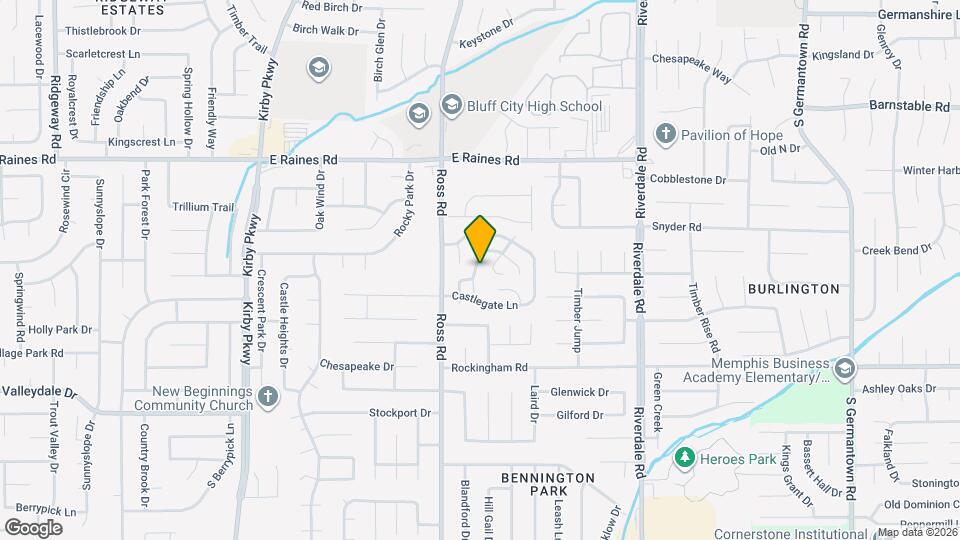 4300 Bear Creek Ln Map and Location Details