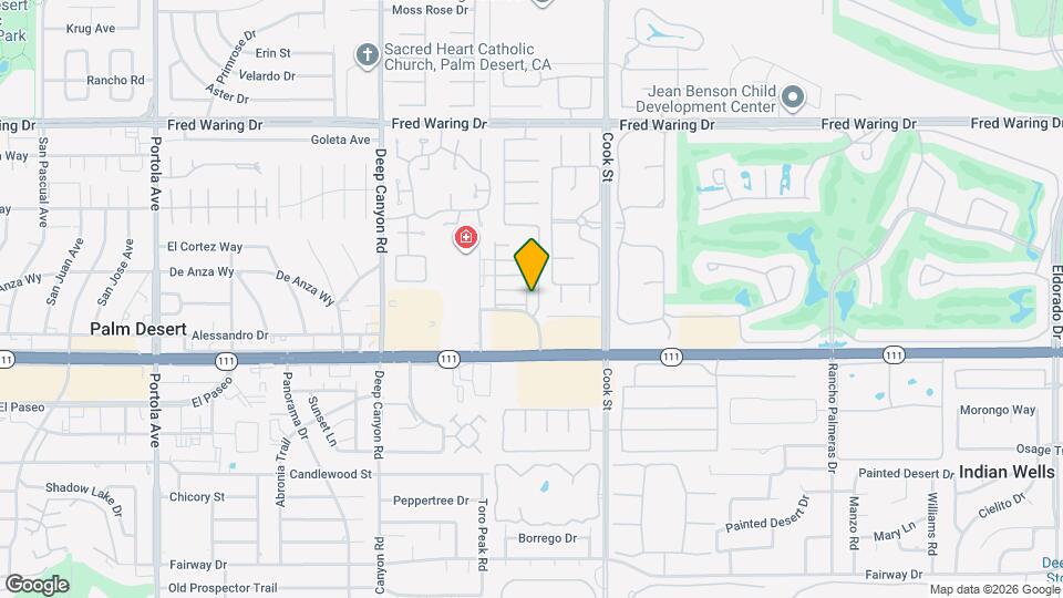 44397 Mesquite Dr Map and Location Details