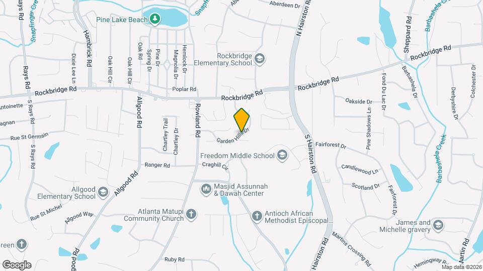 4631 Garden Hills Dr Map and Location Details