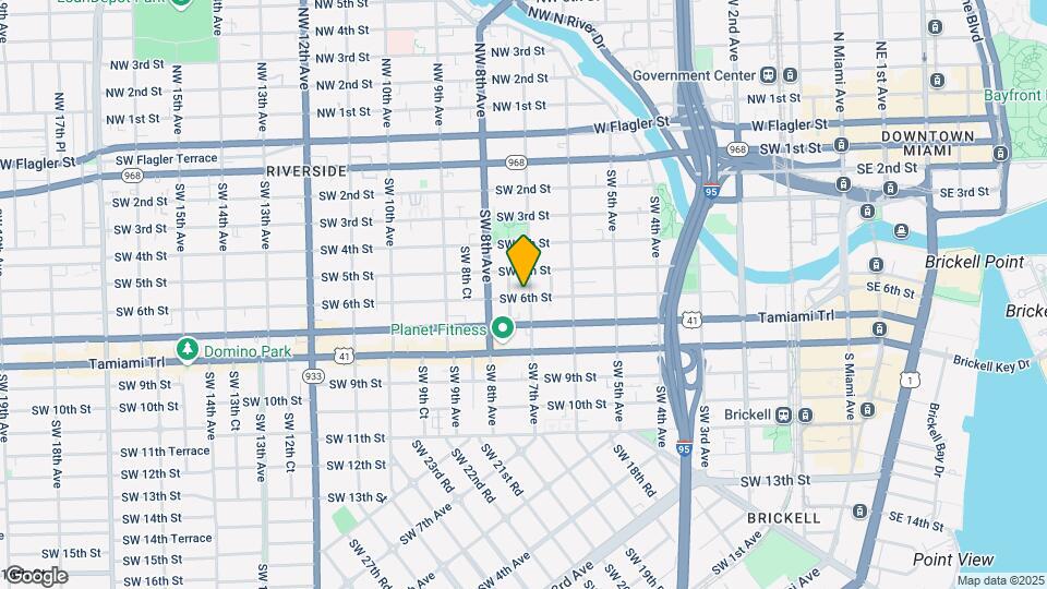 536 SW 7th Ave Map and Location Details