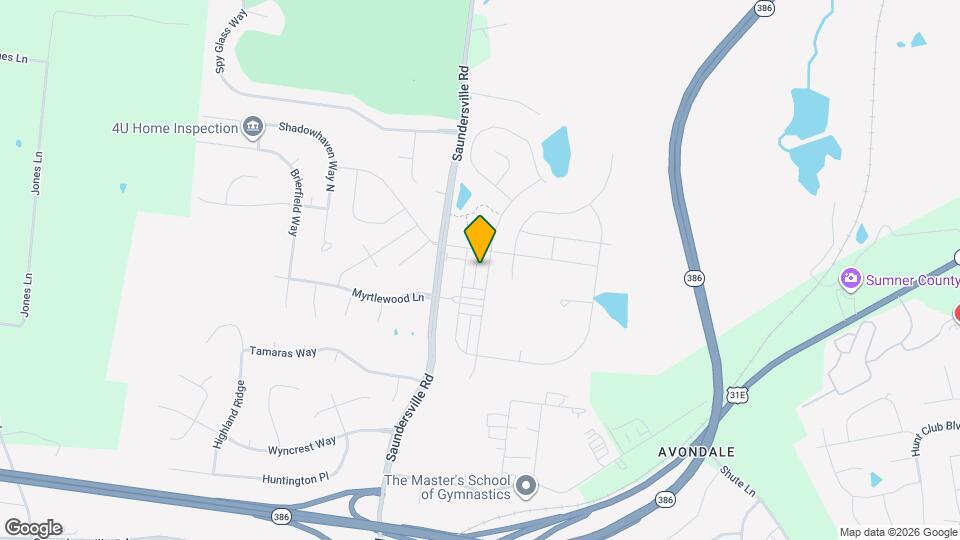 419 Carriage House Ln Map and Location Details