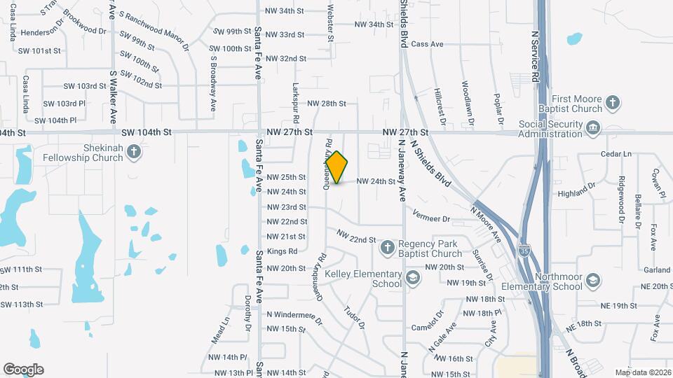 924 NW 24th St Map and Location Details