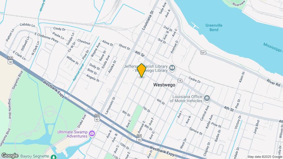 632 Ave. B Map and Location Details