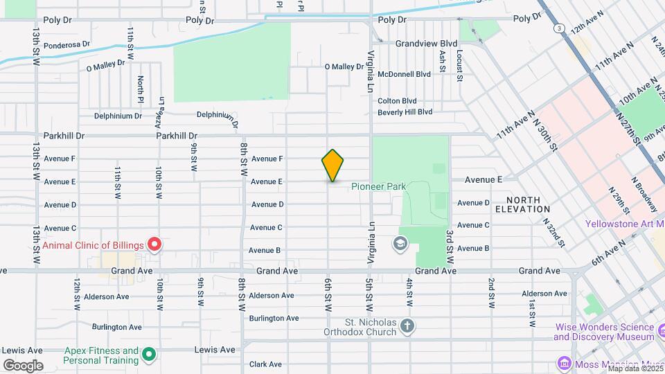 546 1/2 Avenue E Map and Location Details