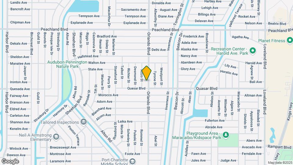 1243 Orlando Blvd Map and Location Details