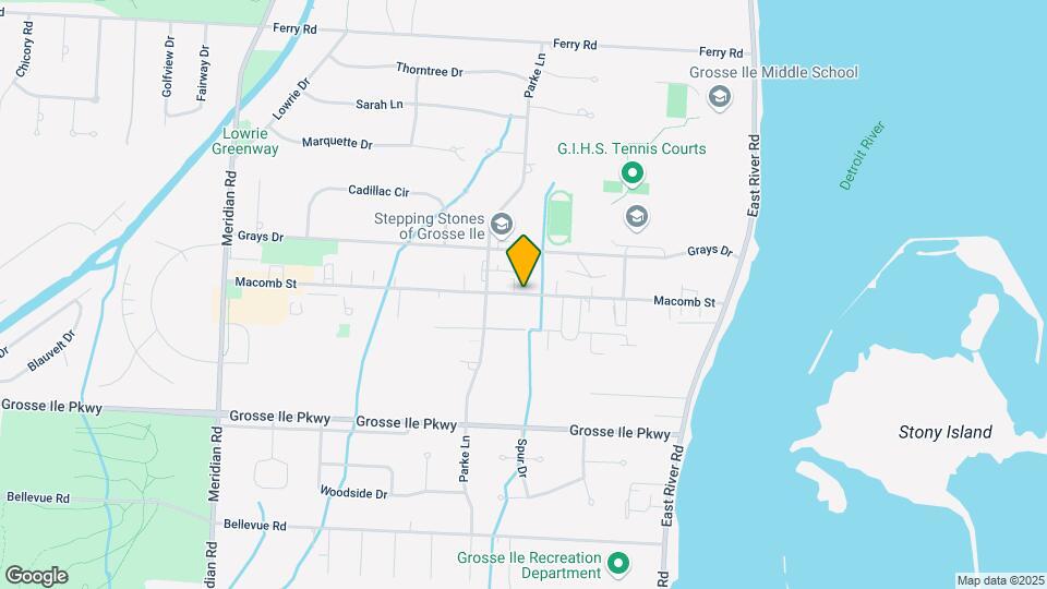 8141 Macomb St Map and Location Details