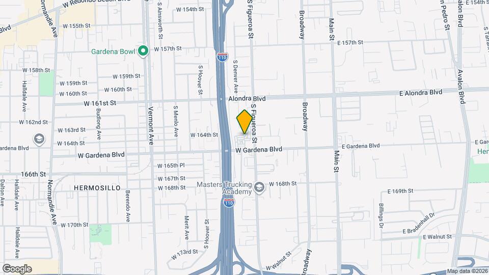 515 W Gardena Blvd Map and Location Details