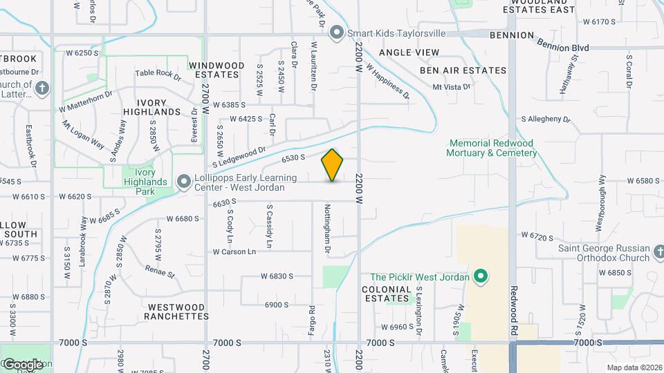 2291 Longmeadow Dr Map and Location Details