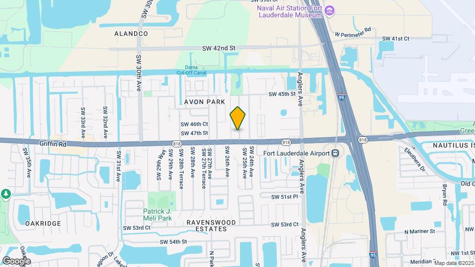 4731 SW 25th Ave Map and Location Details
