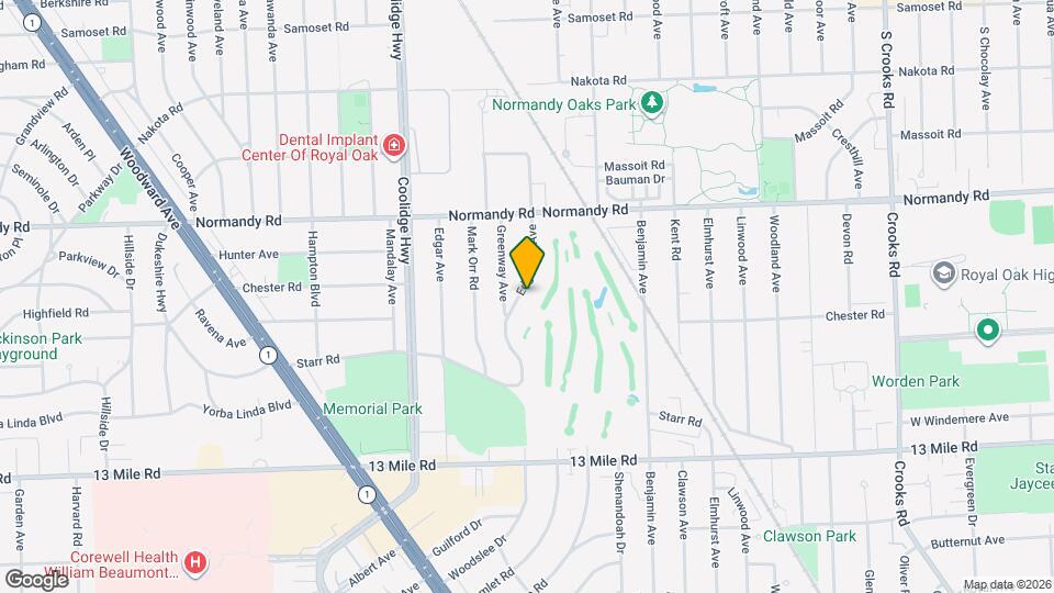 3818 Edgeland Ave Map and Location Details