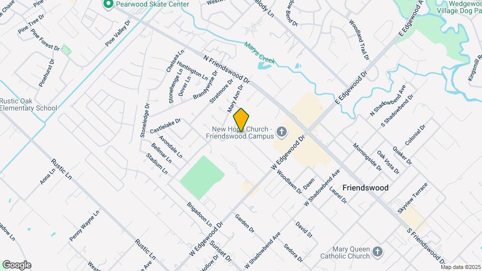 414 Live Oak Ln Map and Location Details