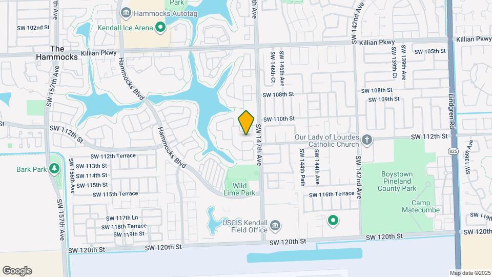 14727 SW 112th Terrace Map and Location Details