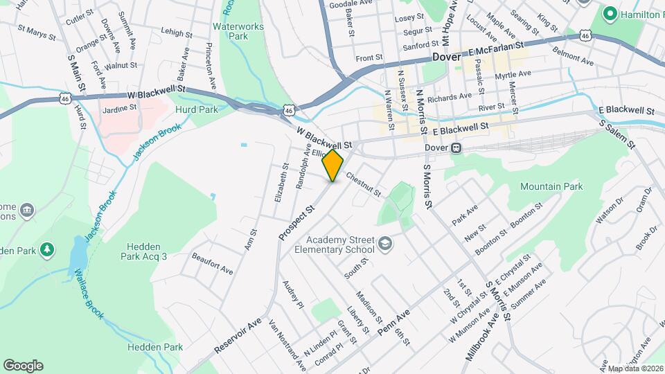 58 Prospect St Mapa y Detalles de la Ubicación