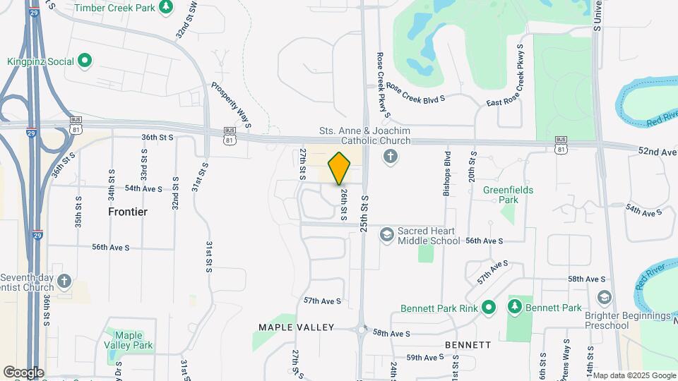 Whispering Creek Apartments Map and Location Details