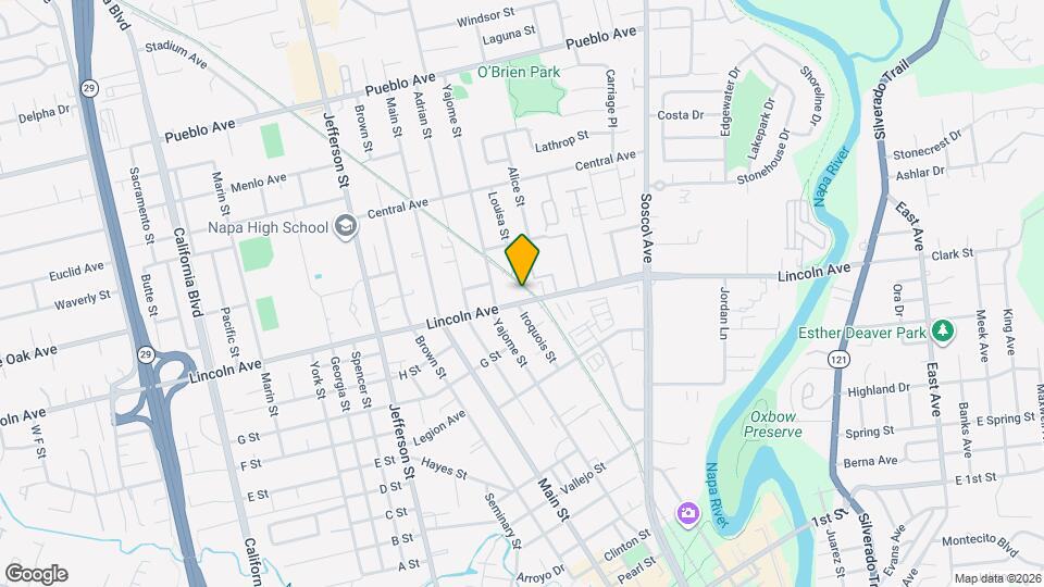 822 Lincoln Ave, Unit 820 Mapa y Detalles de la Ubicación