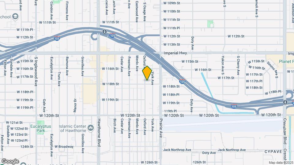 11734 Oxford Ave Mapa y Detalles de la Ubicación
