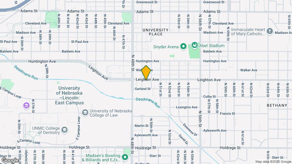 4919 Leighton Ave Map and Location Details