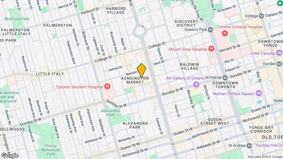75 Kensington Av Map and Location Details