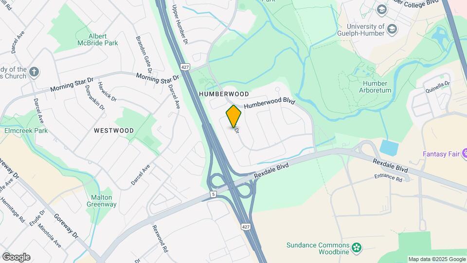 93 Hullrick Dr Map and Location Details