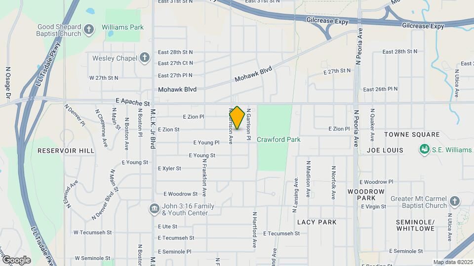 610 E Zion St Map and Location Details