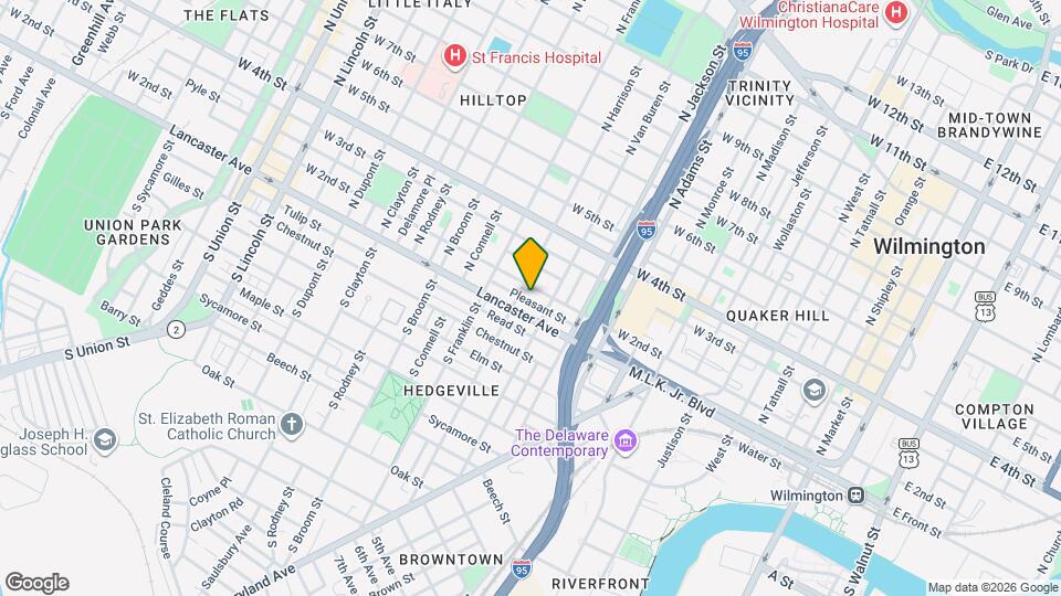 1125 Pleasant St Mapa y Detalles de la Ubicación