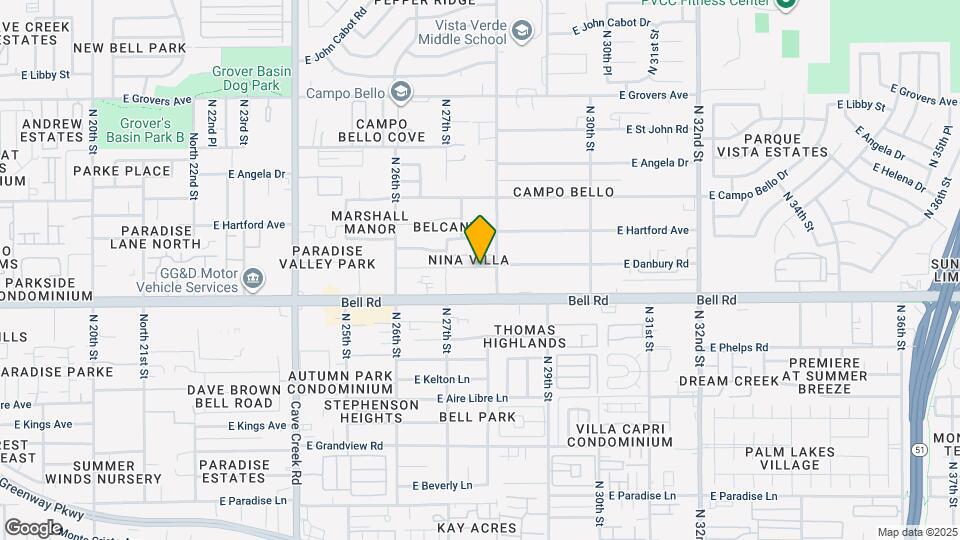 2723 E Schiliro Cir Map and Location Details