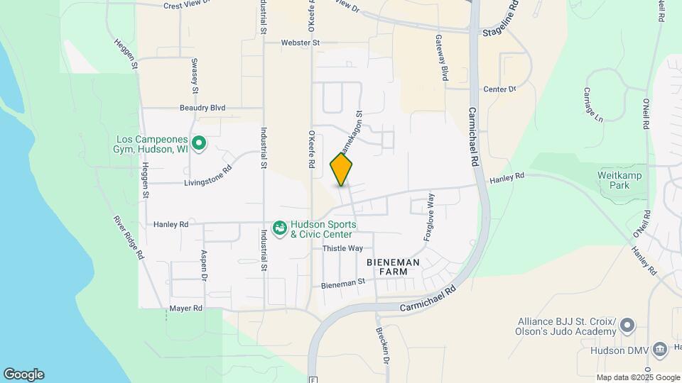 1551 Namekagon St, Unit Namekagon U4 Map and Location Details