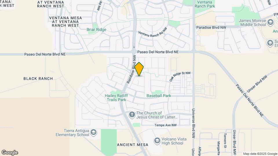 7120 Alamillo Rd NW Map and Location Details