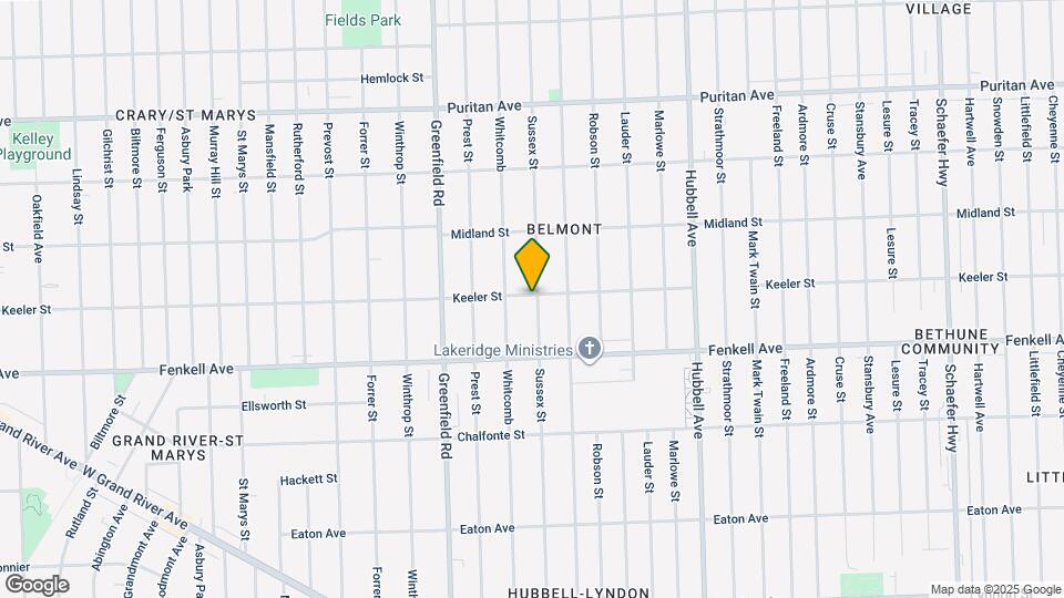15375 Sussex St Map and Location Details