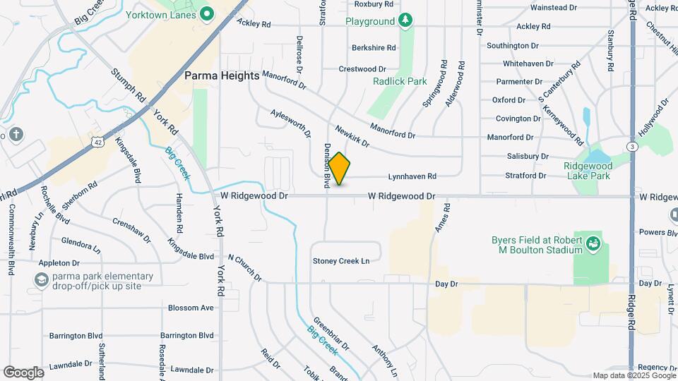9608 W Ridgewood Dr Map and Location Details