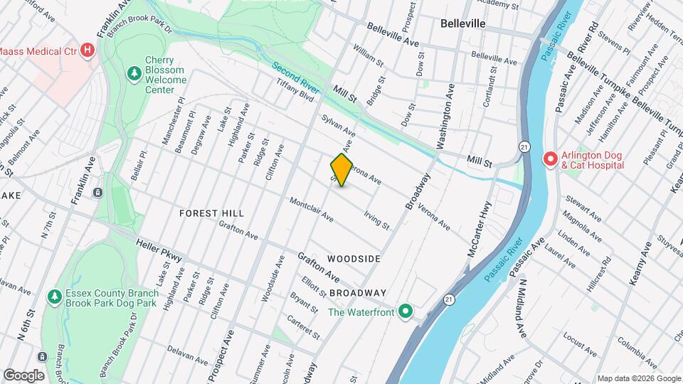 79 Irving St, Unit 2 Map and Location Details