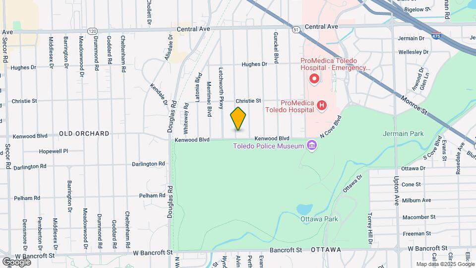 2458 Kenwood Blvd Map and Location Details